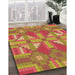 Machine Washable Transitional Red Rug in a Family Room, wshpat687org