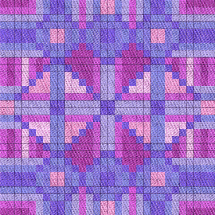 Round Machine Washable Transitional Purple Mimosa Purple Rug, wshpat687pur