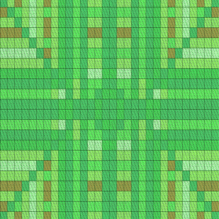 Patterned Neon Green Rug, pat688grn