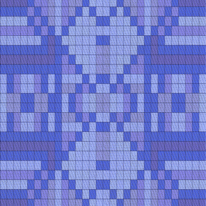 Patterned Sky Blue Rug, pat689blu