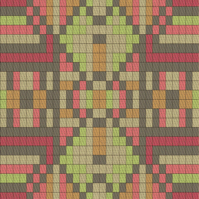 Patterned Sienna Brown Rug, pat689brn