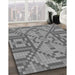 Machine Washable Transitional Ash Gray Rug in a Family Room, wshpat689gry