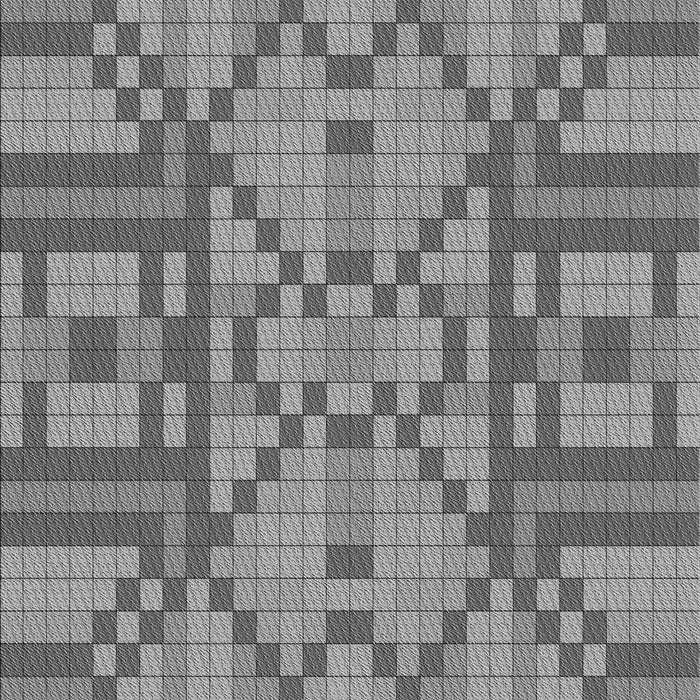 Patterned Ash Gray Rug, pat689gry