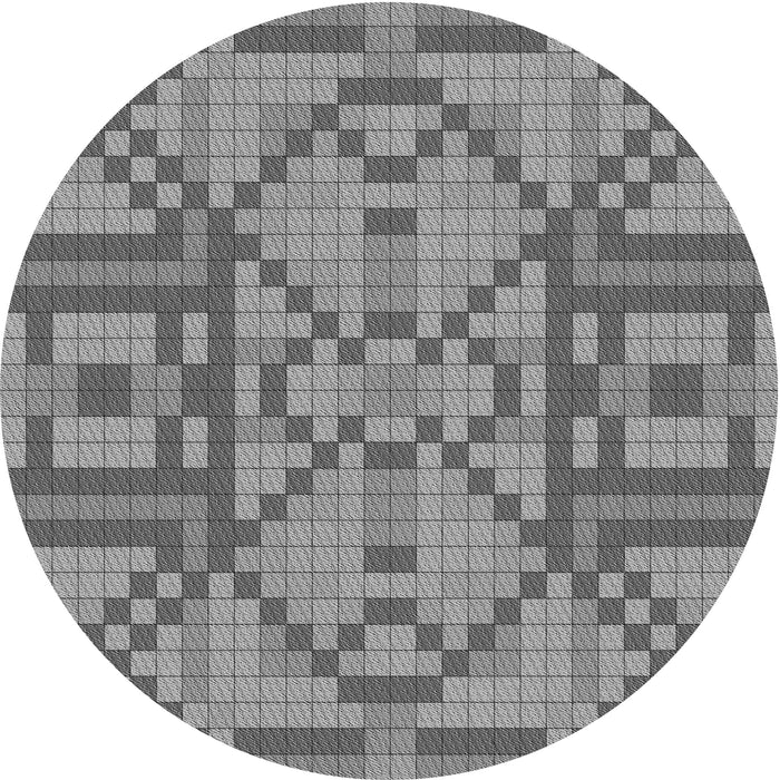 Square Machine Washable Transitional Ash Gray Rug in a Living Room, wshpat689gry