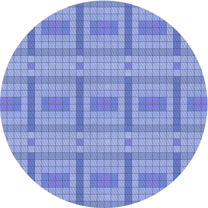 Square Machine Washable Transitional Sky Blue Rug in a Living Room, wshpat690blu