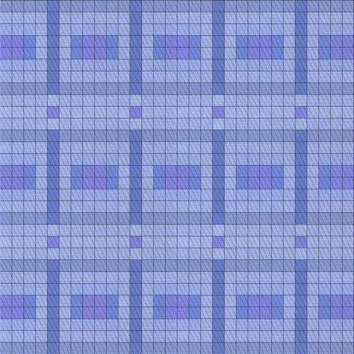 Round Patterned Sky Blue Rug, pat690blu