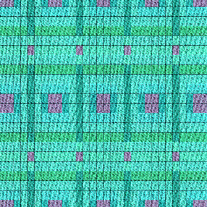 Patterned Aqua Cyan Blue Rug, pat690lblu