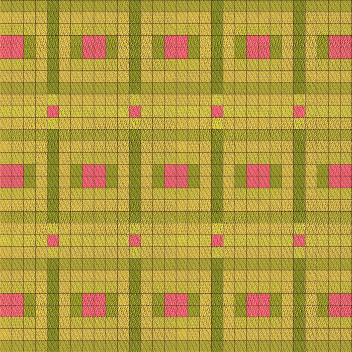 Round Patterned Dark Golden Brown Rug, pat690org