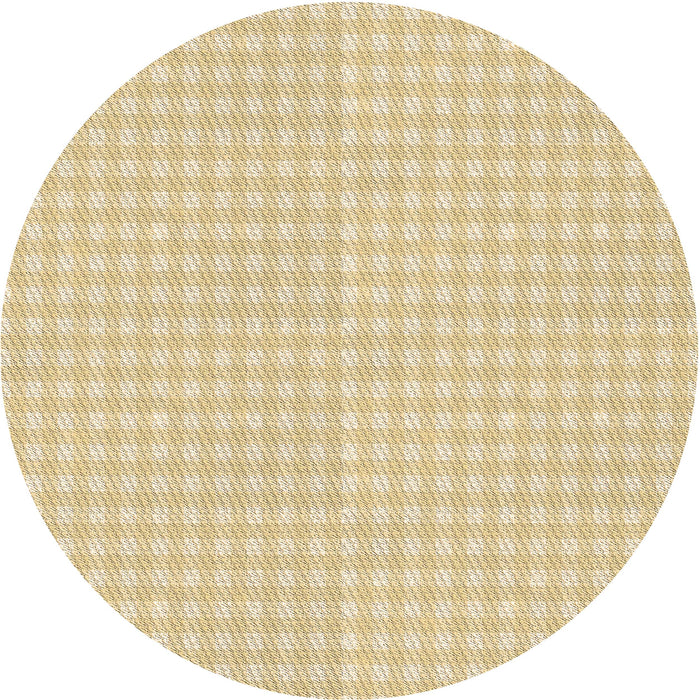 Square Machine Washable Transitional Khaki Gold Rug in a Living Room, wshpat691brn