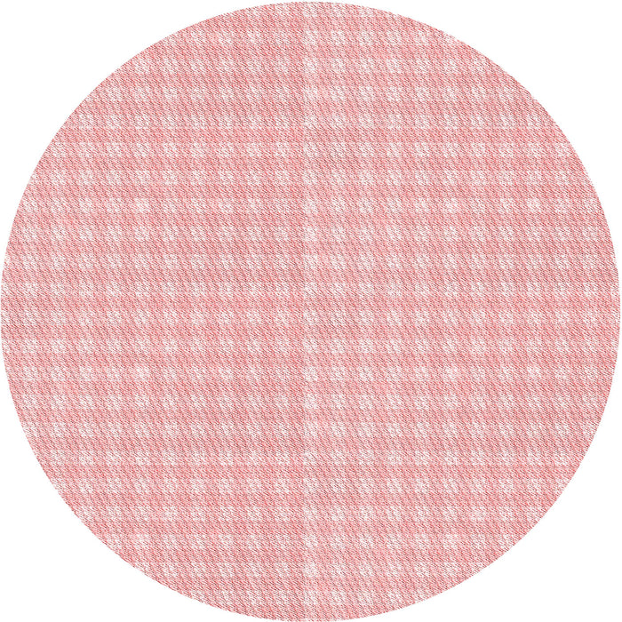 Square Patterned Pastel Red Pink Rug, pat691rd