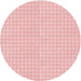 Square Patterned Pastel Red Pink Rug, pat691rd