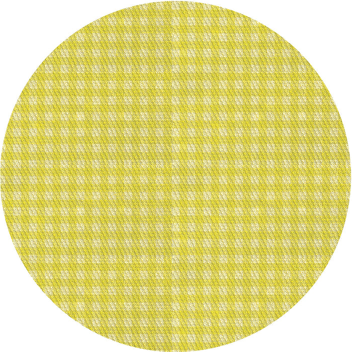 Square Machine Washable Transitional Golden Brown Yellow Rug in a Living Room, wshpat691yw