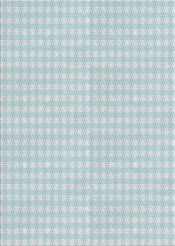 Patterned LightCyan Blue Novelty Rug, pat691