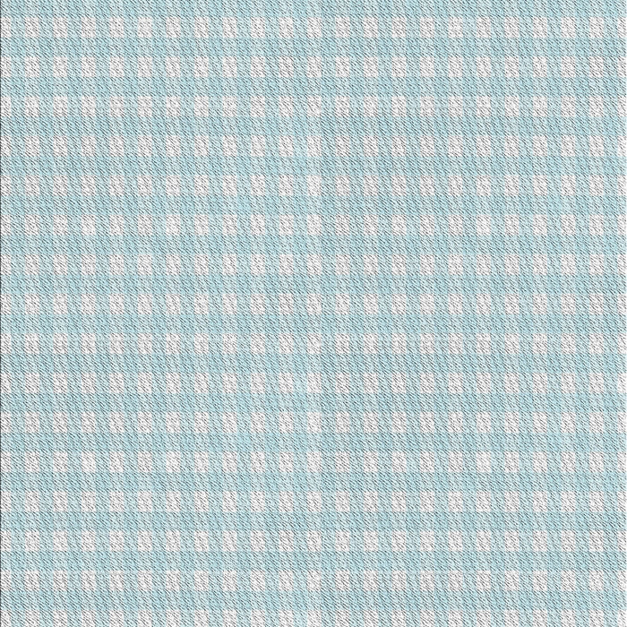 Patterned LightCyan Blue Novelty Rug, pat691