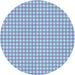 Square Patterned Light Purple Blue Rug, pat692lblu