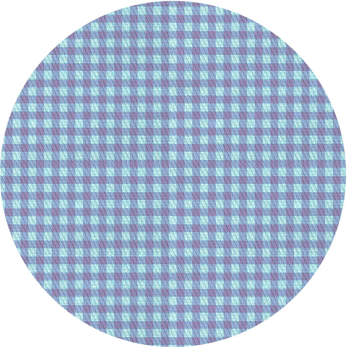 Square Machine Washable Transitional Light Purple Blue Rug in a Living Room, wshpat692lblu