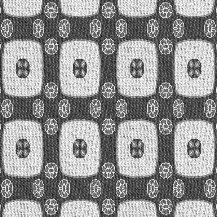 Patterned Gray Rug, pat695gry