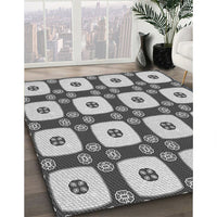 Patterned Gray Rug, pat695gry