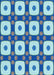 Patterned Blue Rug, pat695lblu