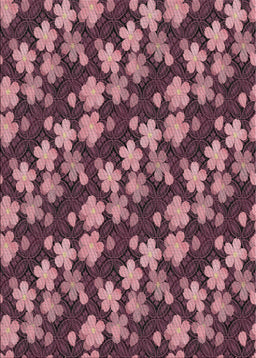 Patterned Blush Red Pink Novelty Rug, pat697