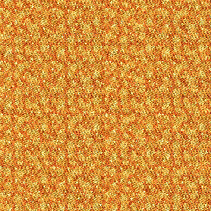 Round Machine Washable Transitional Orange Red Orange Rug, wshpat698yw