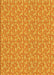 Patterned Orange Red Orange Rug, pat698yw