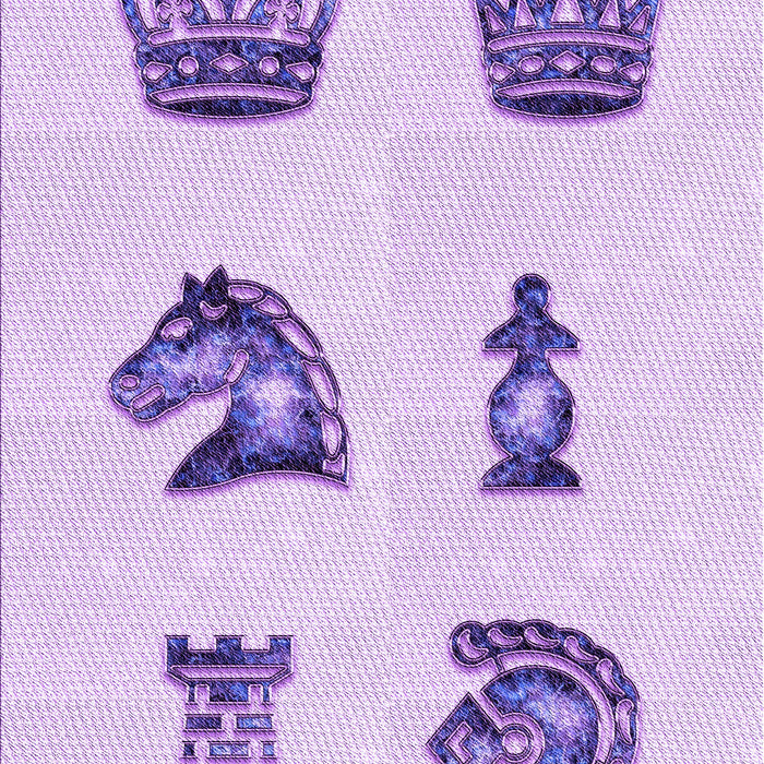 Patterned Purple Rug, pat699pur