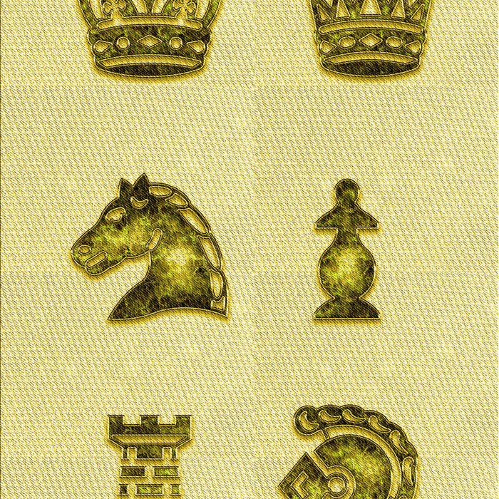 Patterned Brown Rug, pat699yw