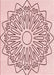 Patterned Pink Rug, pat7rd