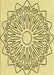 Patterned Sun Yellow Rug, pat7yw