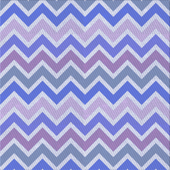 Round Machine Washable Transitional Periwinkle Purple Rug, wshpat700blu