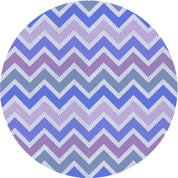 Square Patterned Periwinkle Purple Rug, pat700blu