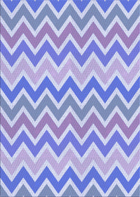 Machine Washable Transitional Periwinkle Purple Rug, wshpat700blu