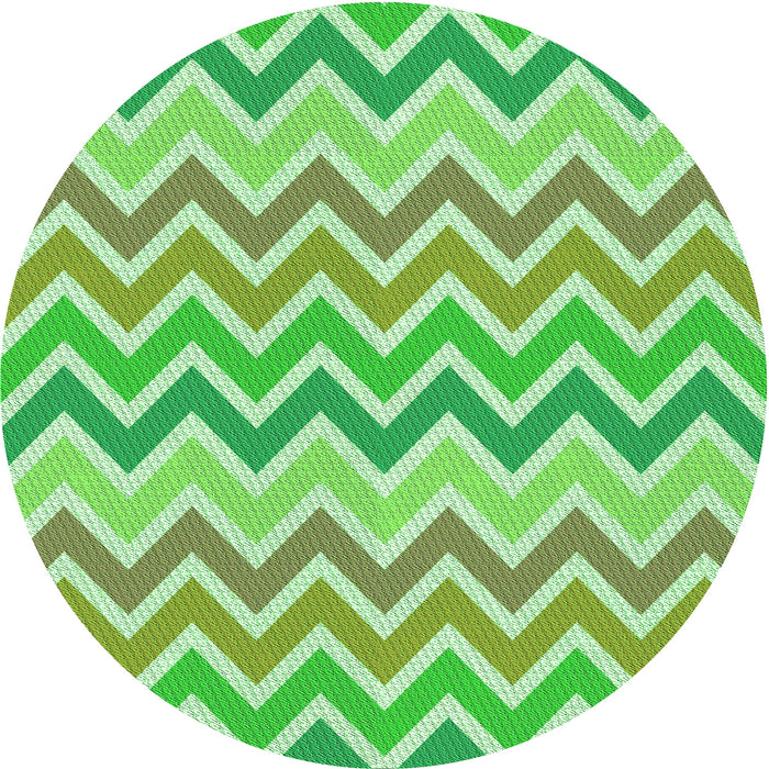 Square Patterned Jade Green Rug, pat700grn