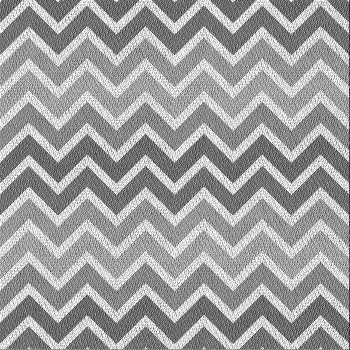 Round Machine Washable Transitional Platinum Silver Gray Rug, wshpat700gry