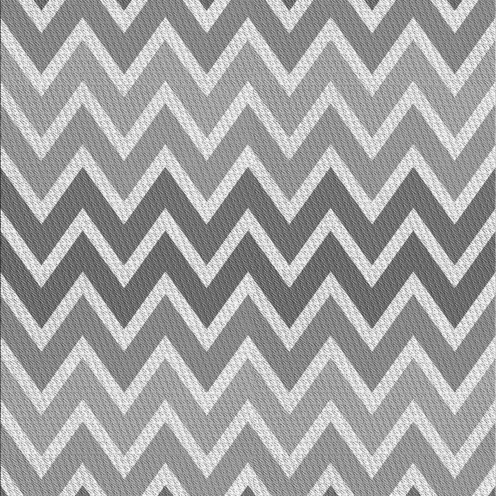 Machine Washable Transitional Platinum Silver Gray Rug, wshpat700gry