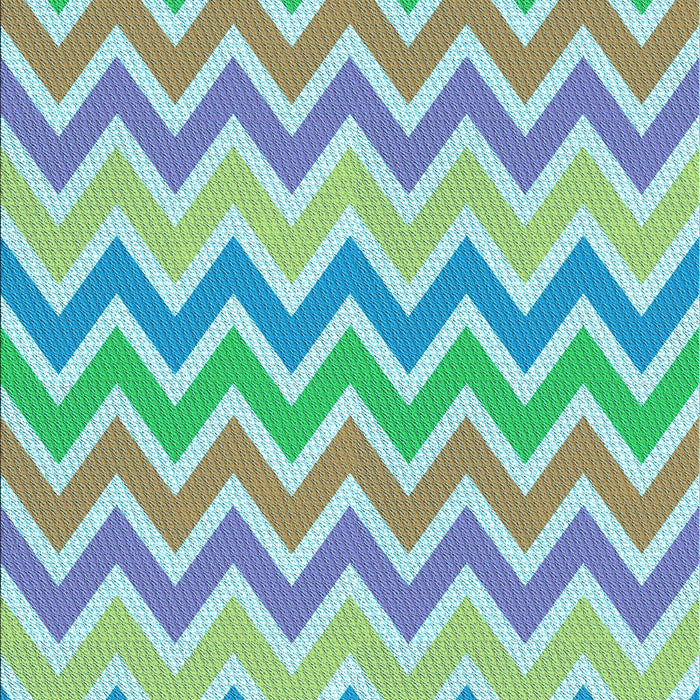 Patterned Green Rug, pat700lblu