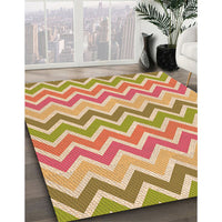 Patterned Orange Rug, pat700org