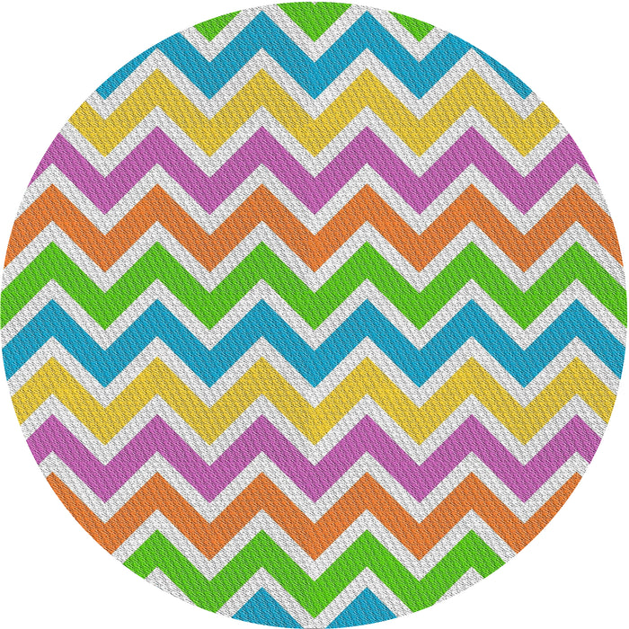 Square Machine Washable Transitional PaleGreen Rug, wshpat700