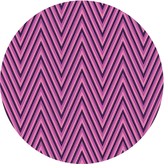 Square Machine Washable Transitional Dark Magenta Purple Rug in a Living Room, wshpat701pur