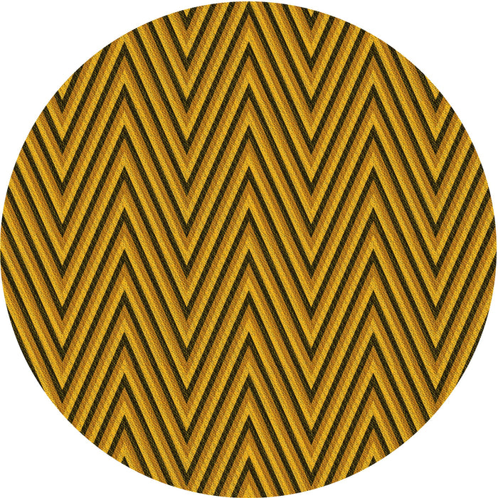 Square Patterned Dark Bronze Brown Rug, pat701yw