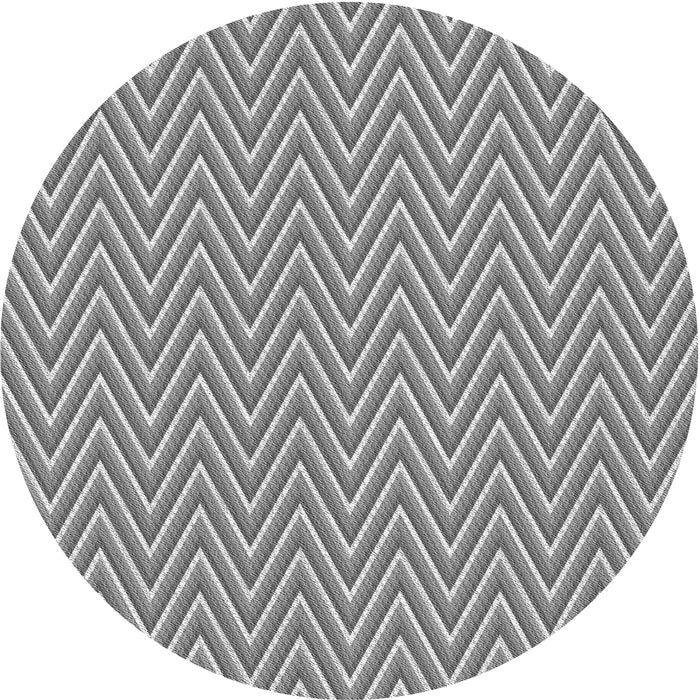 Square Patterned Silver Gray Rug, pat702gry