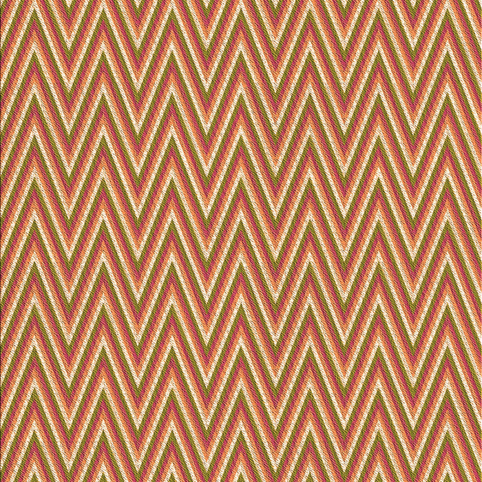 Patterned Red Rug, pat702org