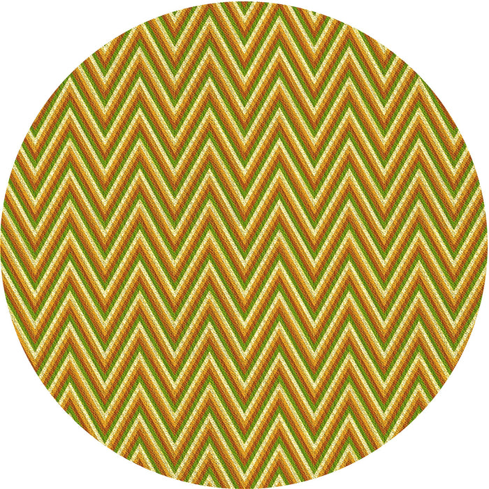 Square Machine Washable Transitional Green Rug in a Living Room, wshpat702yw