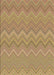 Machine Washable Transitional Light Brown Rug, wshpat703brn