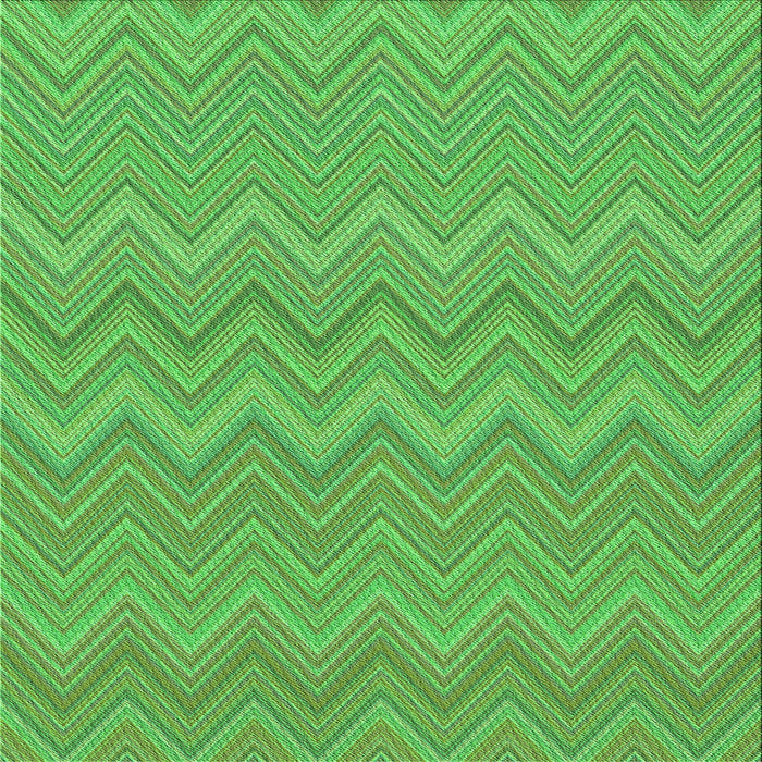 Round Patterned Dark Lime Green Rug, pat703grn