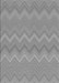 Machine Washable Transitional Silver Gray Rug, wshpat703gry