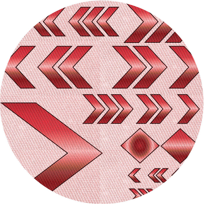 Square Machine Washable Transitional Red Rug in a Living Room, wshpat705rd