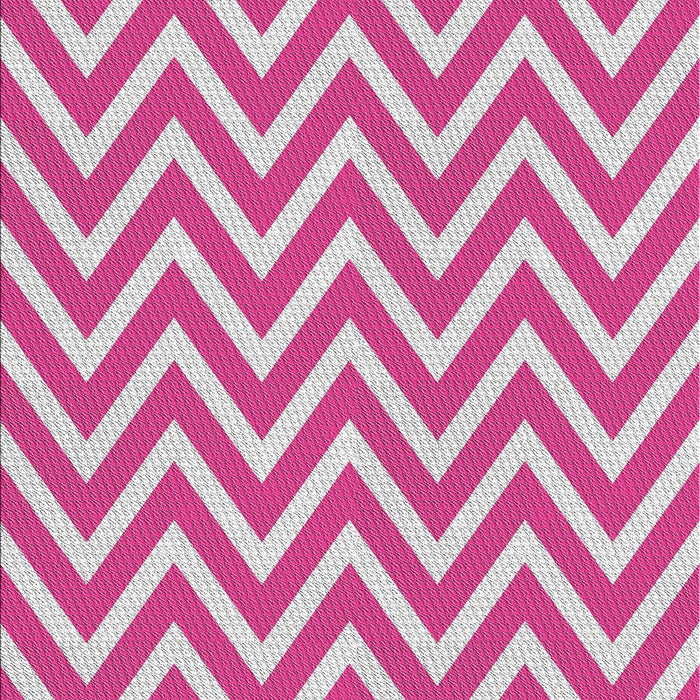 Patterned Deep Pink Novelty Rug, pat706