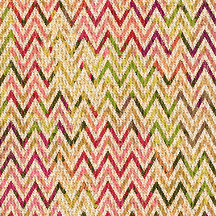 Patterned Orange Rug, pat707org